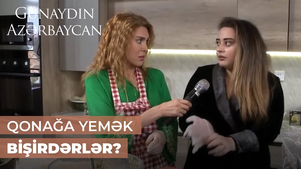 Günaydın Azərbaycan | Almaxanım | Heç vaxt dolma bükməmişəm