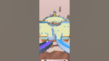 Bridge race New level gameplay android ios #18|Shub gaming amazing short video #shorts