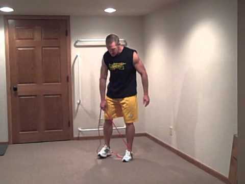 Band Overhead Squats
