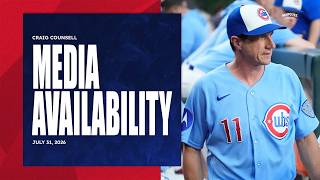 CRAIG COUNSELL: TRADE DEADLINE chatter | Cubs Locker Room Sound (7/31/2026)