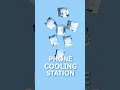 Phone cooling station #cooling #icecold #aivideo