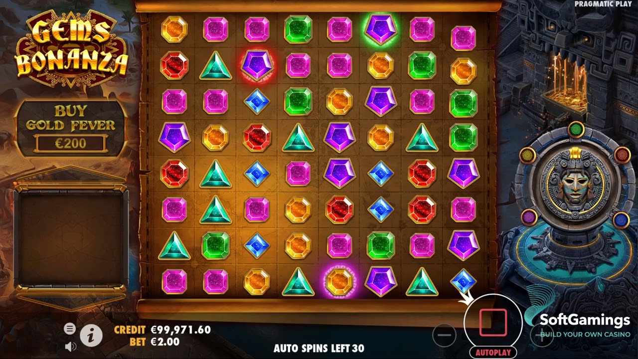 Gems Bonanza - PragmaticPlay Games catalogue | SoftGamings