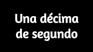 Nacha Pop - Una Décima De Segundo - Letra