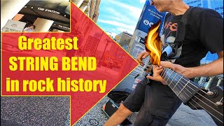 Greatest guitar bends in rock history! (Learn how to do it right!)