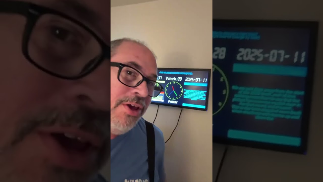 Introducing PyMirror! #rpi #raspberrypi  #magicmirror
