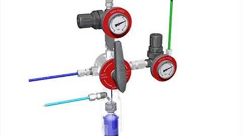 Closed Loop Sampling System DPM Back   Needle Purge Configuration A6