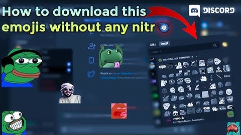 How to download any type of emoji in discord with out any nitro or emoji codes!. #discord_emojie