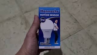 Review Bohlam Sensor Cahaya Hannochs #hanochs