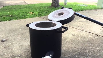 Test firing of new FB2M Devil Forge furnace