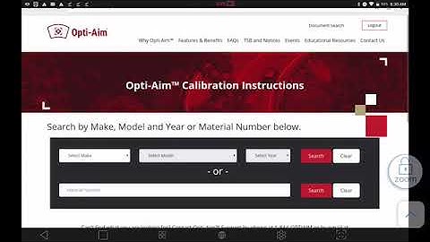 How to open Opti-Aim instructions on G3