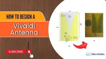 How to design a Vivaldi Antenna step by step procedure in CST studio