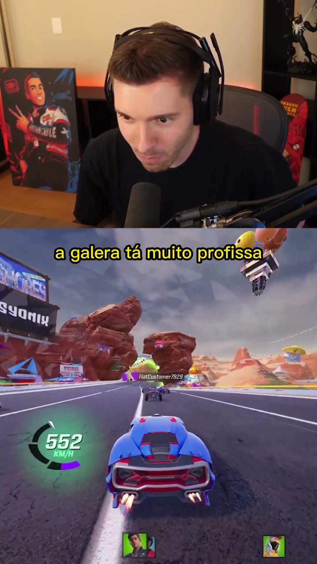 Aprendendo a ser um piloto no Fortnite #rocketracing #shorts