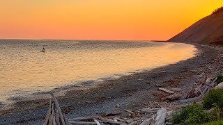 Escaping The Heat While LIVING IN A MINIVAN   (And the best boondocking beach in Washington!)