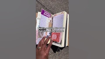 A peek into my commonplace journal 📓 #commonplacebook #journaling