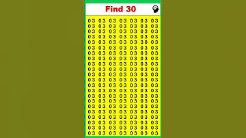 Find The Odd Numbers | Find 30 #shorts #quiz #maths #riddles #puzzle