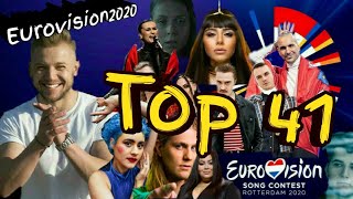 Eurovision 2020: Top 41- NEW 🇷🇺  Евровидения 2020 My Top