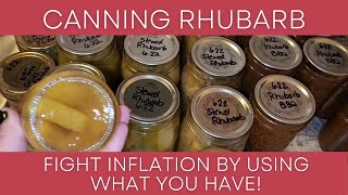 Rhubarb BBQ Sauce • Stewed Rhubarb • Rhubarb Crumble
