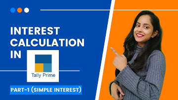 interest calculation in tally prime - #1 interest calculation in tally prime | simple interest