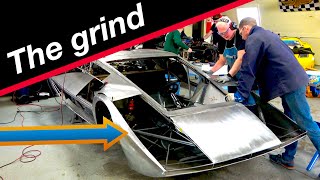 Serious steel fabrication makes the crew CRAZY | V12 King Zero #32