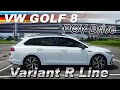 VW GOLF 8 Variant R Line POV Drive