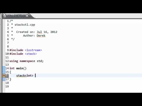 Data Structures Using C++: STL Stack Class