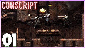 Conscript Full Game walkthrough Part 1/6