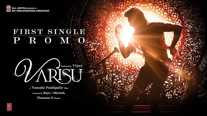 Ranjithame - Varisu Song Promo (Tamil) | Thalapathy Vijay | Rashmika | Vamshi Paidipally | Thaman S