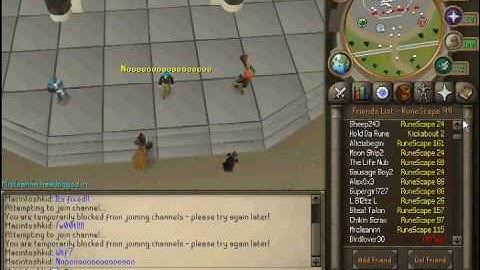 RuneScape Random Event Glitch