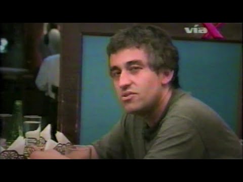 Jorge González - Entrevista en Rock Delfín del Mundo, VIA X (Enero, 2000) [Completo, 1080p60 NTSC]