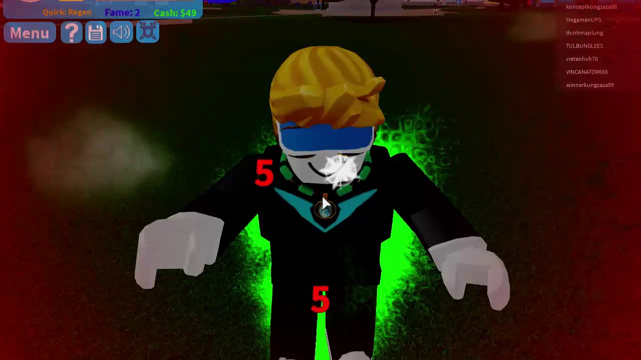 What If Deku Had Regen Part 2 скачать видео с Youtube без - boku no roblox remastered how to infinite spin quirk infinite spins glitch patched