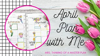 April Monthly// Chic Spring//Plan with Me