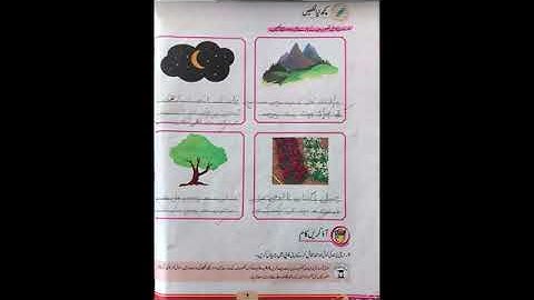 Urdu || Class 4 || Lesson 1 || Hamd For APS