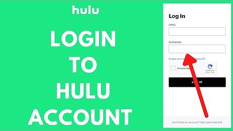 How To Login Hulu Account | Hulu Account Sign In 2021