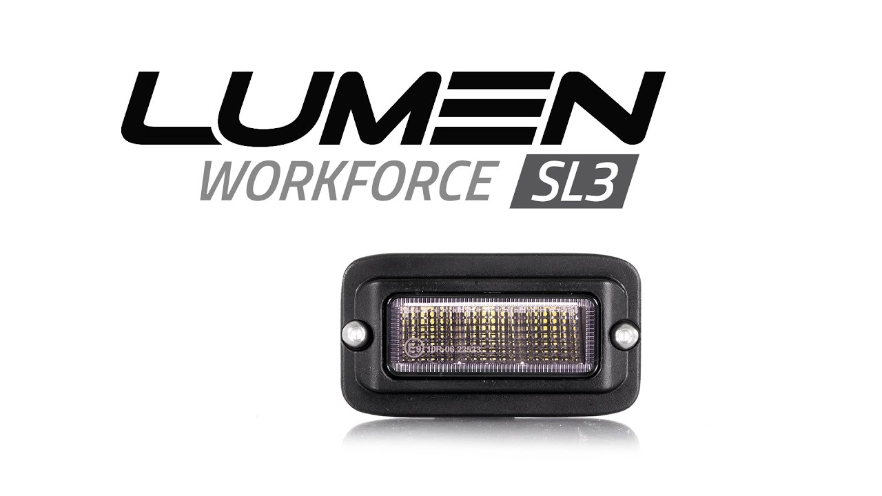 Lumen Workforce SL3 innfellbar LED arbeidslys