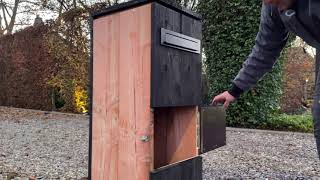 Pakketbox Douglas hout - Duurzame brievenbus voor al uw pakketjes! - YouTube Pakketbox Douglas Hout - Duurzame Brievenbus Voor Al Uw Pakketjes! - Youtube