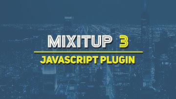 How to use Mixitup 3 Javascript Plugin (Bangla Tutorial)