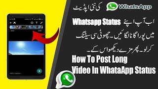 How to add long videos as a WhatsApp status | Video Splitter for WhatsApp Status | Put Long Video screenshot 5