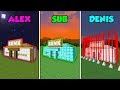 ALEX vs SUB vs DENIS - BANK ROBBERY in Minecraft! (The Pals)