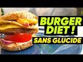 Le burger sain recette rapide 0 glucide 0 gluten