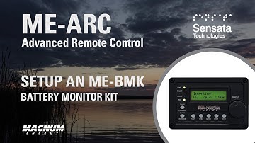 Setup a BMK Battery Monitor Kit with the ME-ARC Remote