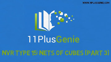 11 Plus Genie Non-verbal Reasoning – NVR Type 15: Nets of cubes (Part 3)