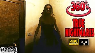 TURN ON the Lights & She'll make you SCREAM in VR 360 [ True Nightmares #4 ]