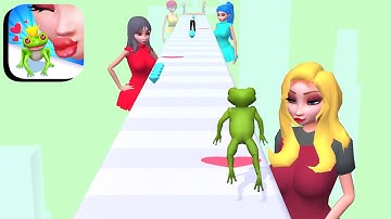 FrogPrince Rush Gameplay 🐸💋👱‍♀️ All Levels 1-2
