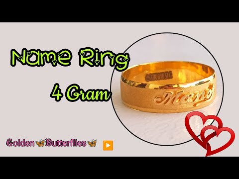 Ring // 18K Gold Plated Stainless Steel Oval Pattern Band (11) - STEELTIME  Jewelry - Touch of Modern