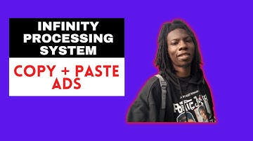 How To Make $300 A Day Copy And Pasting Ads With Infinity Processing System