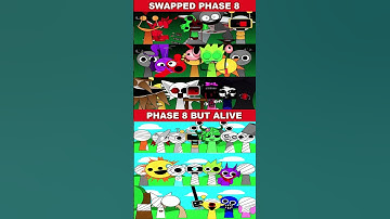 Incredibox Sprunki Phase 8 Swapped VS Phase 8 But Alive *Mix Version* #sprunki #incrediboxsprunki