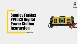 Stanley FatMax PP1DCS Digital Power Station | Instruction Guide