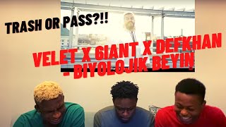 NIGERIANS REACTING TO Velet x 6iant x Defkhan - Biyolojik Beyin (Türkçe altyazı) Resimi