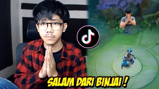 SALAM DARI BINJAI ! REACTION TIKTOK MOBILE LEGENDS - MARKOREC #27