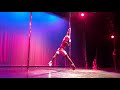 Laura Lou Guestshow Miss Pole Glamour Chile